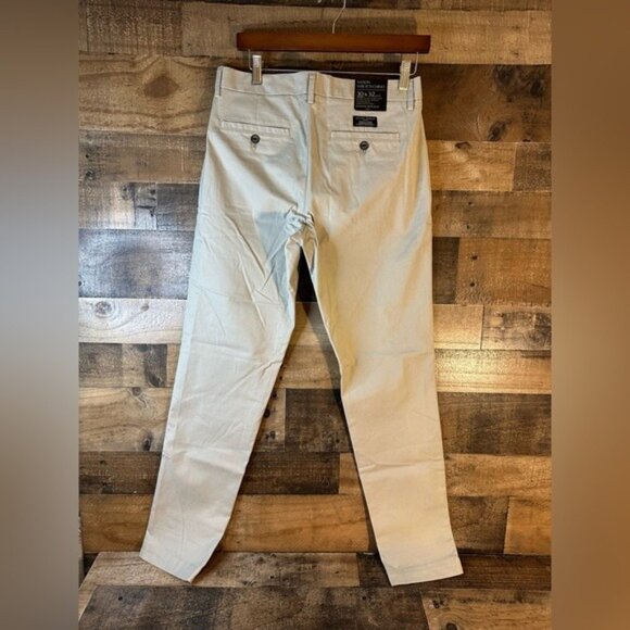 Banana Republic Mason Stretch Chino Pants 30X32 Beige Slim Fit Mens Casual Wear - Picture 4 of 5